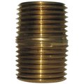 Jmf Company 1/8 in. MPT Brass Close Nipple 48978